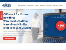 Tablet Screenshot of orbis-software.de
